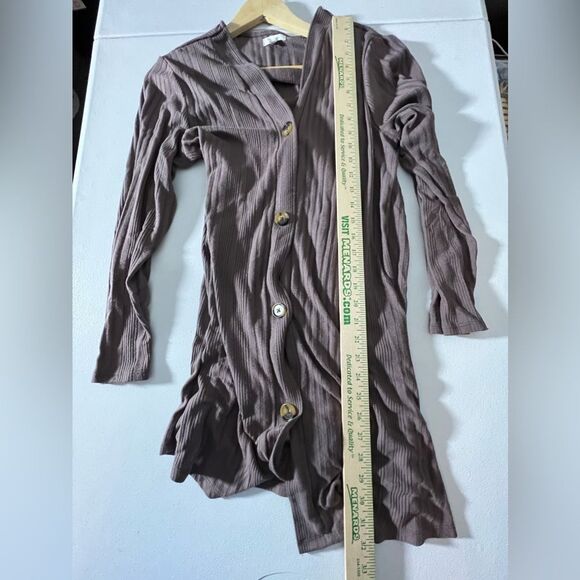 Maurice’s Solid Button Front Duster Cardigan-XXL - Picture 5 of 6